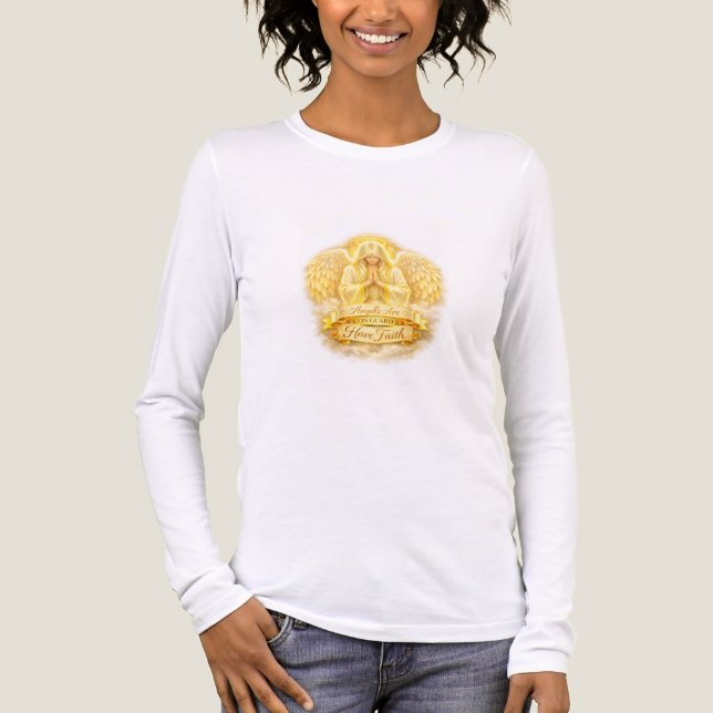 Angelic Faith Collection Tri-Blend Shirt (Front)