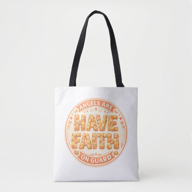 Angelic Faith Tote bag (Front)