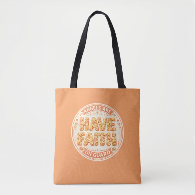 Angelic Faith Tote bag (Front)