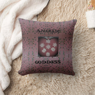 Angelic Goddess Throw Pillow