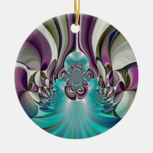 Angelic Hakuna Matata Purple Heartjpg Ceramic Ornament