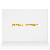 Angelic Harmony Cards (Inside Horizontal (Top))