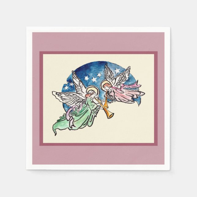 Angelic Hymns  Napkins (Front)