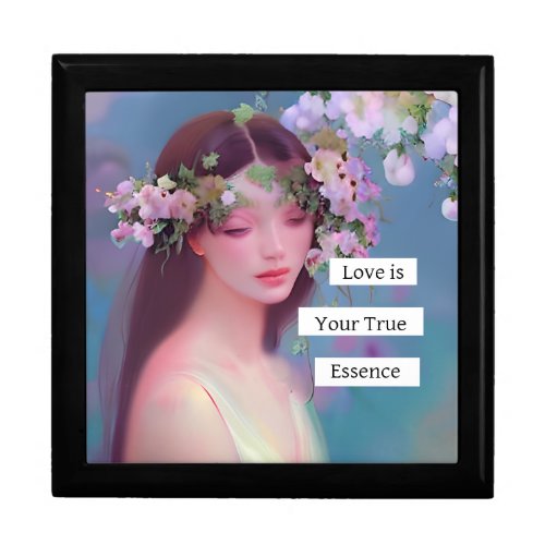 Angelic Maiden and Inspirational Quote Ethereal Gift Box