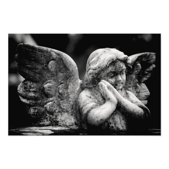 Angelic Memorial Photo Print (Front)
