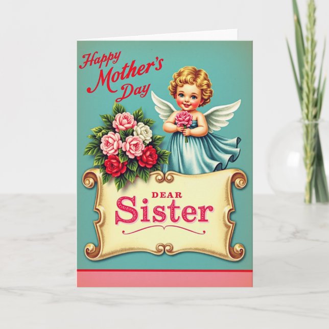 Angelic Mothers Day Art Card (Front)