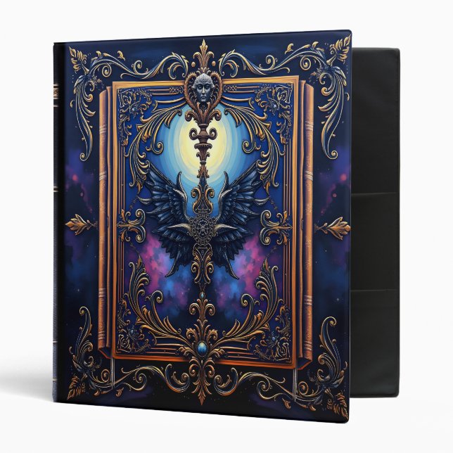 Angelic Nebula Fantasy Oil Painting Photo Album  3 Ring Binder (Front/Inside)