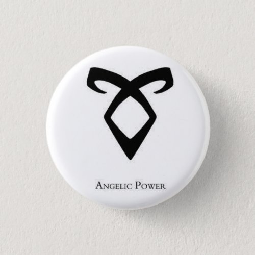 Angelic Power Rune Mortal Instruments Pinback Button