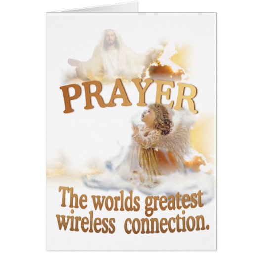 Angelic Prayer Worlds Greatest Wireless Connection Cards (Front)