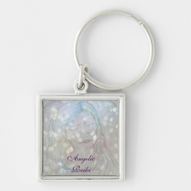 Angelic Reiki Keychain (Front)