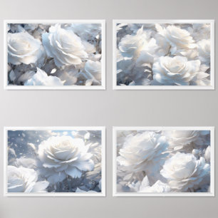 Angelic roses Print Set