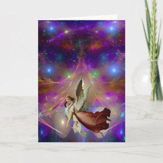 Angelic Sojourn Christmas Card