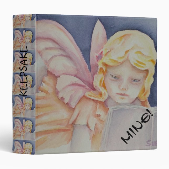 ANGELIC STORY 3 RING BINDER (Front/Spine)