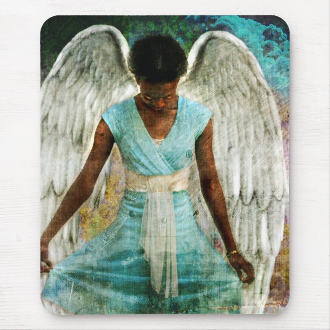 Angelic Thanks Mouse Pad (Front)
