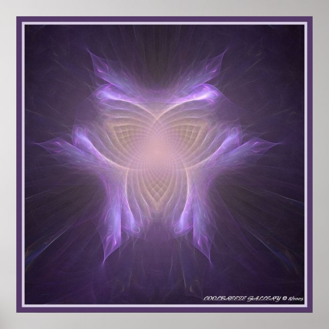 ANGELIC VISION OR A DREAM POSTER (Front)