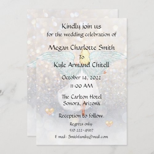 Angelic Wedding Invitation