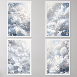 Angelic wings Print Set