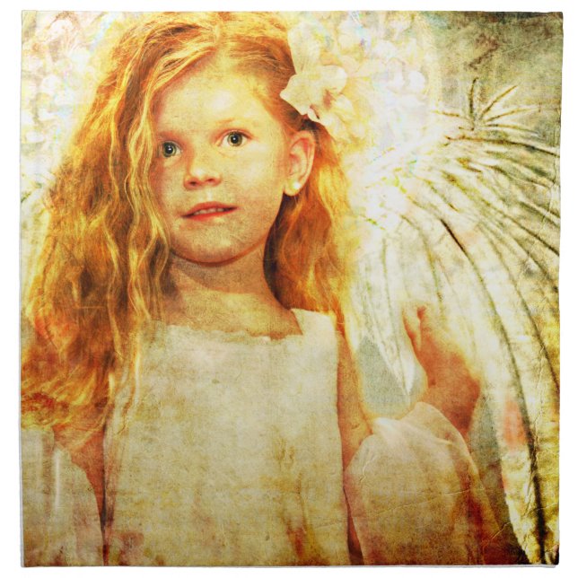 Angelic Wonder Cloth Napkin (Front)