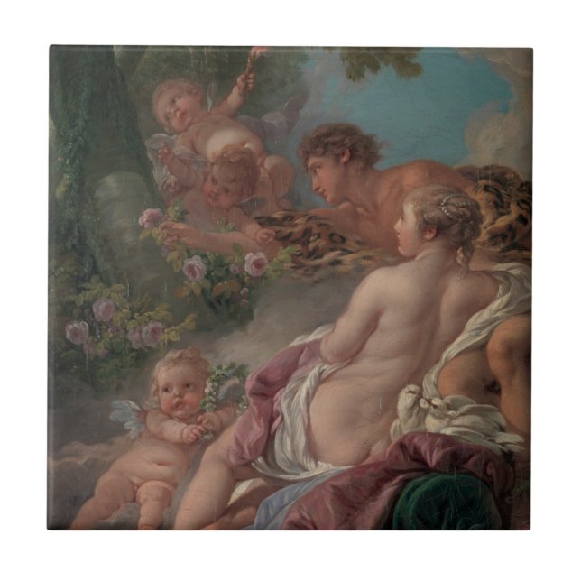 Angelica and Medoro Tile (Front)