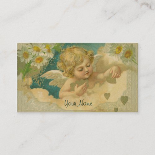 Angelica Elegant Cherub Business Card