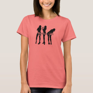 Angelica Gurl "Logo Gurls" [Black & White] T-Shirt