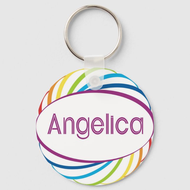 Angelica Keychain (Front)
