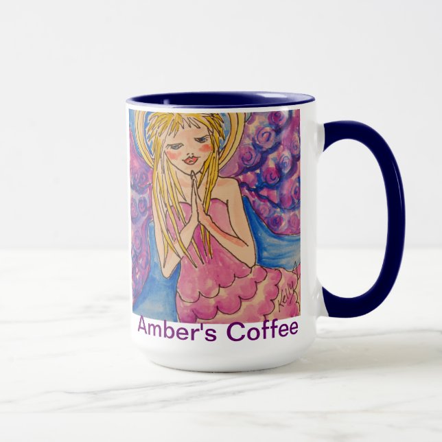 Angelica Mug Personalized for amber (Right)