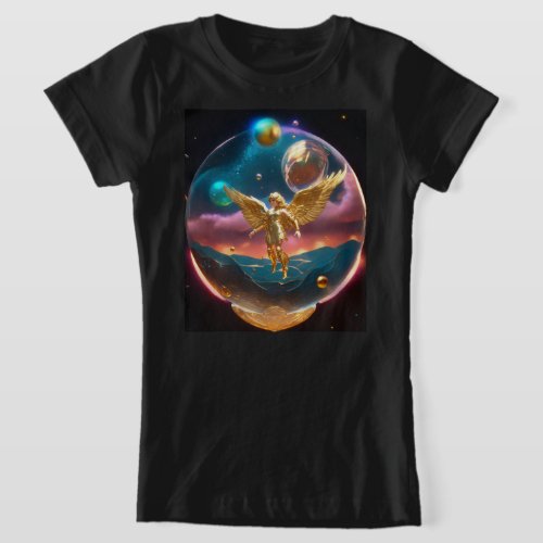 Angelically Adorable Clay Archangel and Angel T_Shirt