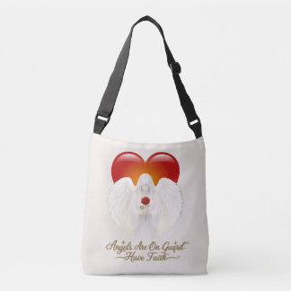 AngelicFaith GoldenHeart Crossbody Bag