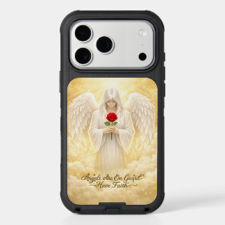 AngelicFaith GoldenHeart iPhone 17 Pro Max Case