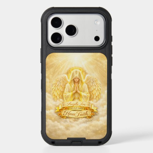 AngelicFaith GoldenHeart iPhone 17 Pro Max Case
