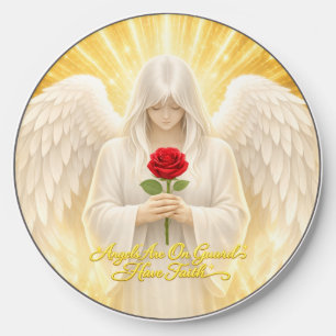 AngelicFaith GoldenHeart Wireless Charger