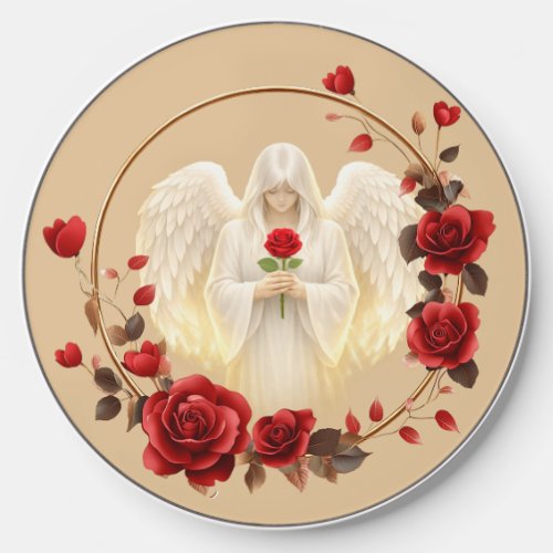 AngelicFaith GoldenHeart Wireless Charger