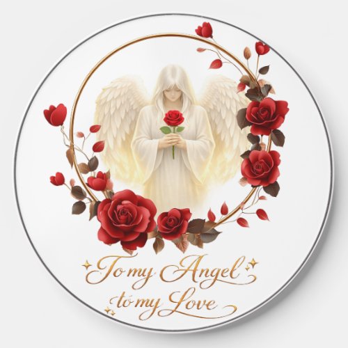 AngelicFaith GoldenHeart Wireless Charger