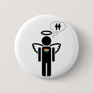 angelicon. girl dreams. button