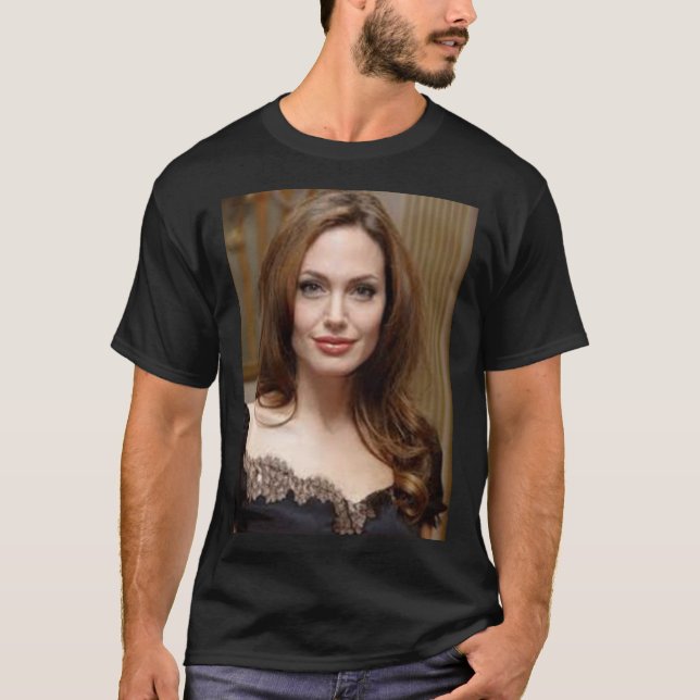 Angelina Jolie - Poster   T-Shirt (Front)
