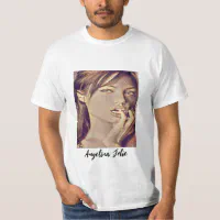 Angelina Jolie t shirt Zazzle