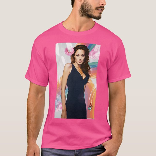 Angelina Jolie T-Shirt (Front)