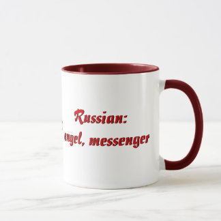 Angelina Meaning and Name Origin Mug