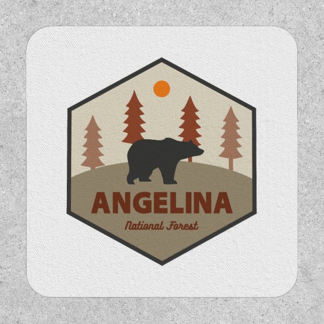 Angelina National Forest Texas Bear Patch (Front)