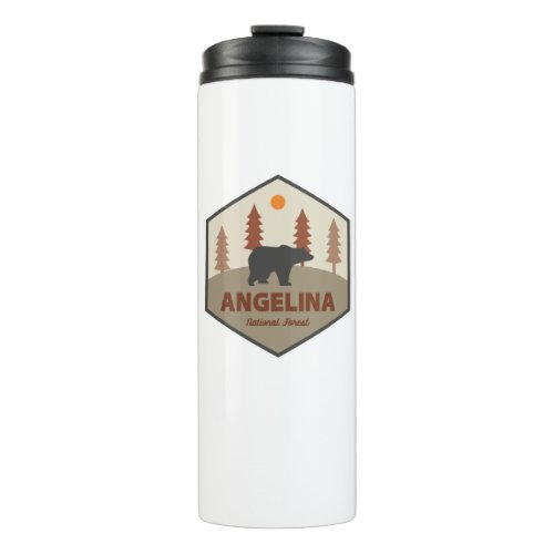 Angelina National Forest Texas Bear Thermal Tumbler