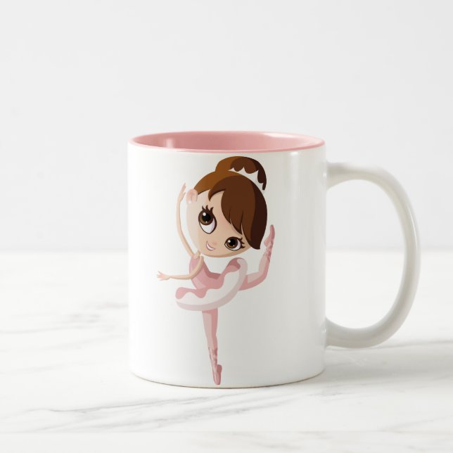 Angelina the Ballerina Two-Tone Coffee Mug (Right)