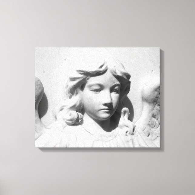 AngelInMourning fallnangeltears Large 2 Canvas Print (Front)