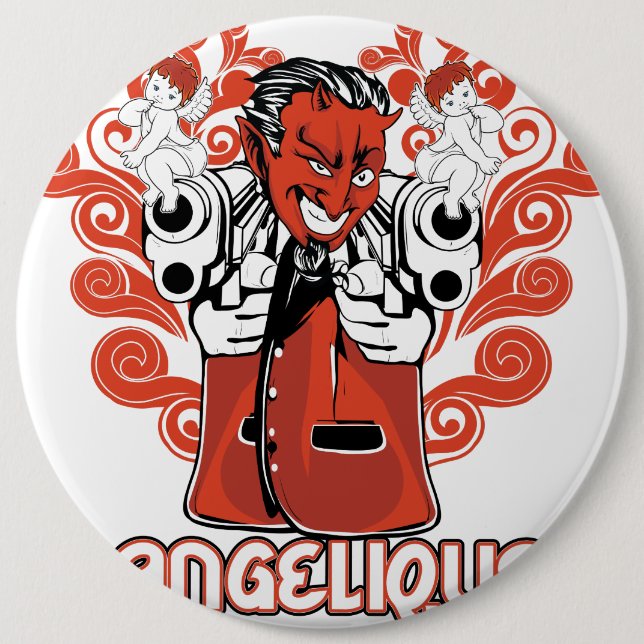 angelique black button (Front)