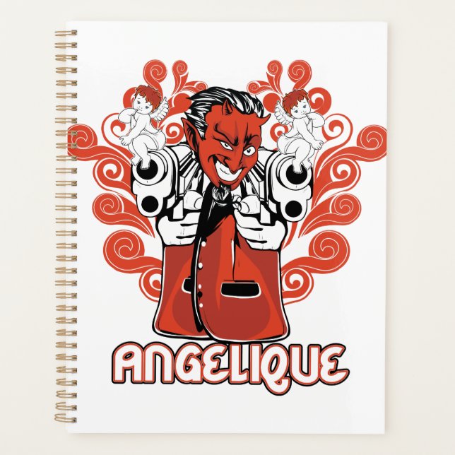 angelique black planner (Front)