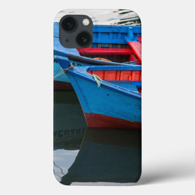 Angelmo harbor, fishing boats. Case-Mate iPhone case (Back)