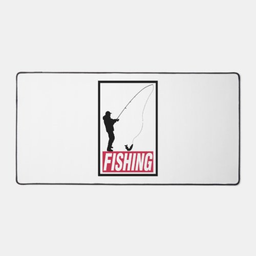 angeln fishing fish desk mat