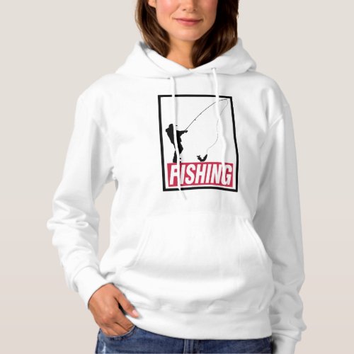 angeln fishing fish hoodie