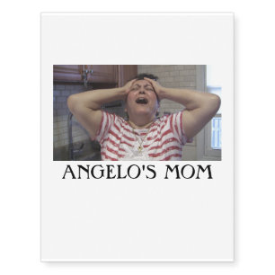 Angelo's Mom Temporary Tattoo