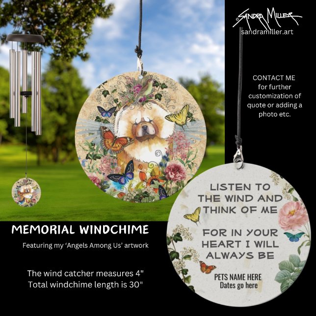 ANGELS AMONG US Chow   customize  Wind Chime (Creator Uploaded)